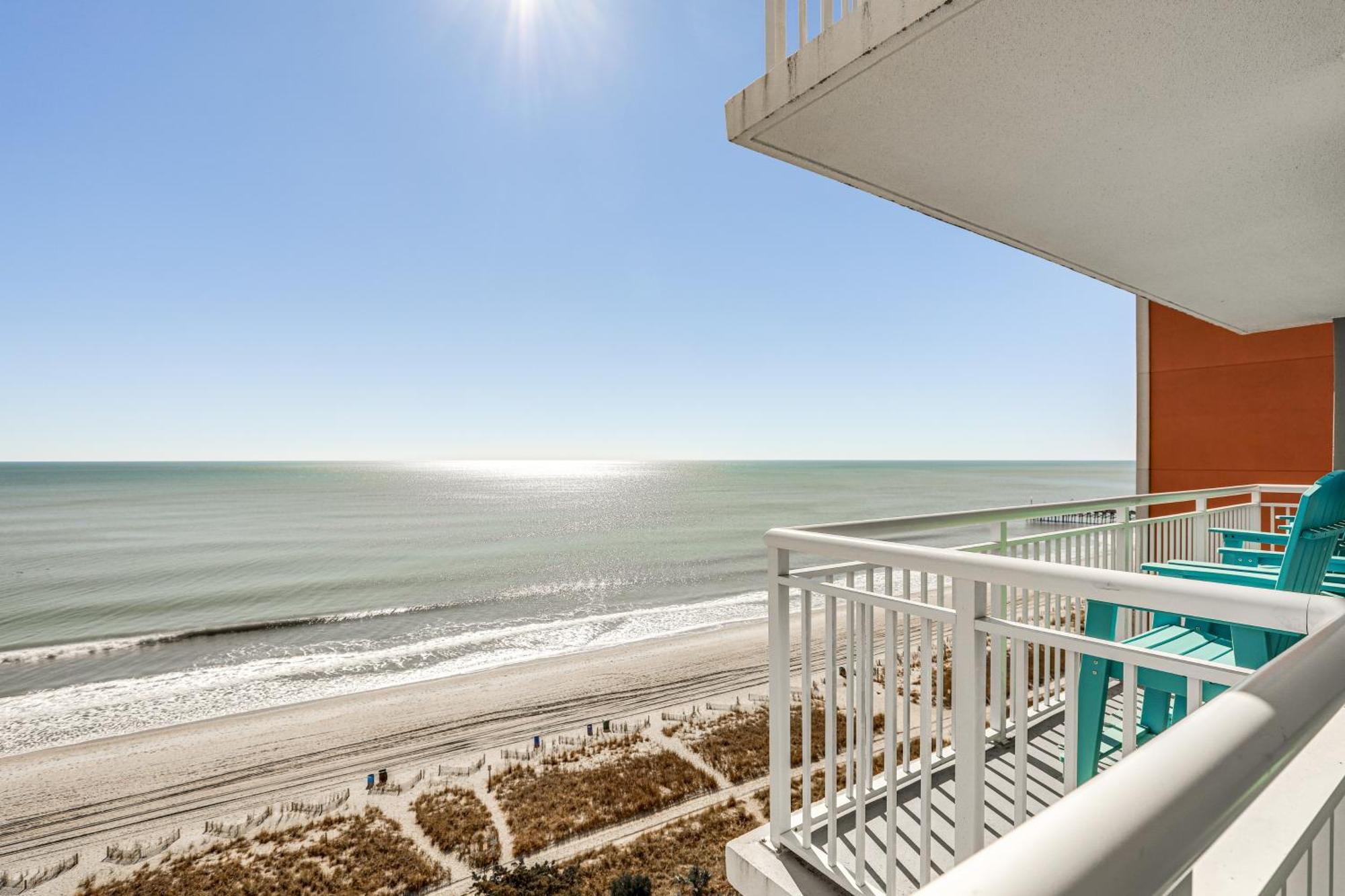 Oceanfront Condo With Huge Balcony Walk To Skywheel Миртъл Бийч Екстериор снимка