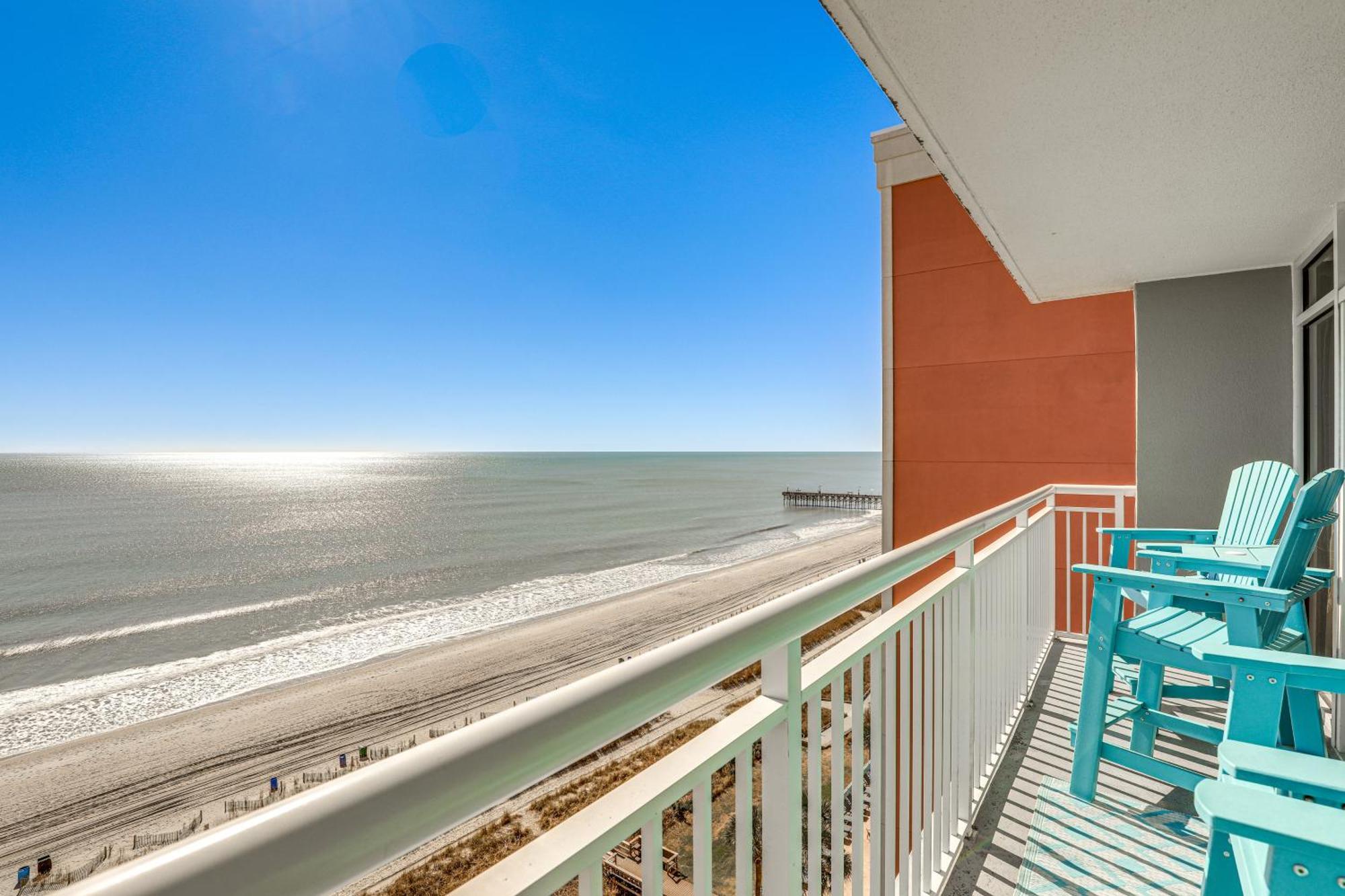 Oceanfront Condo With Huge Balcony Walk To Skywheel Миртъл Бийч Екстериор снимка