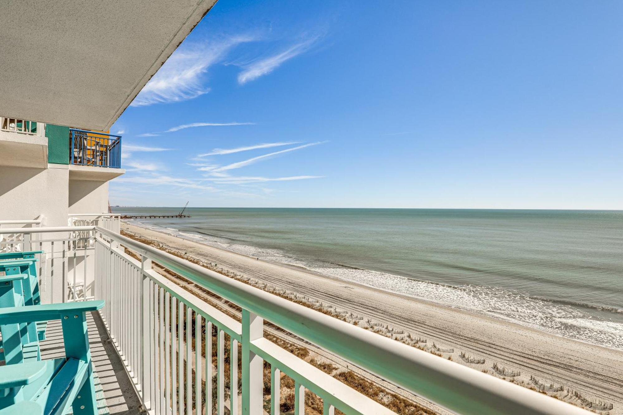 Oceanfront Condo With Huge Balcony Walk To Skywheel Миртъл Бийч Екстериор снимка